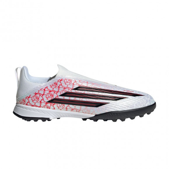 adidas F50 League Laceless TF GS PS 'Cloud White Core Black Lucid Red' | Kid's Size 3 - KJ3779