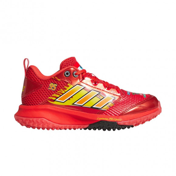 adidas Adizero Dgt Turf K Lmq Big Kid/Little Kid 'Lucid Red Yellow' | Kid's Size 6 - KJ4222