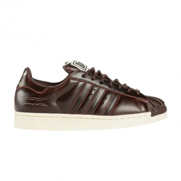adidas Superstar 'Muhammad Ali - Core Black' | Brown | Men's Size 10 - KJ4279
