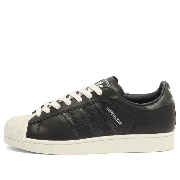Adidas Men's Superstar Ii Sneaker in Core Black/Core Black/Off White - KJ5951