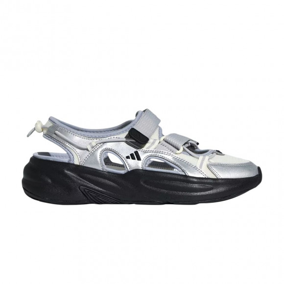 adidas Wmns Ozwave Sandal 'Core White Silver Metallic Core Black' | Women's Size 6.5 - KJ5964