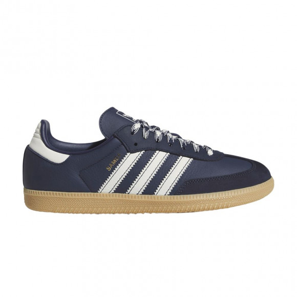 adidas Samba OG 'Night Indigo Off White' | Blue | Men's Size 9.5 - KJ6077