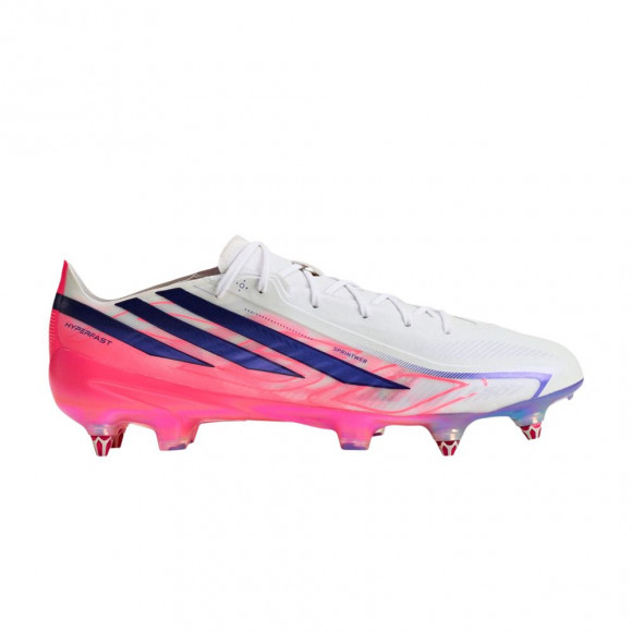 adidas F50 Hyperfast Elite SG 'Cloud White Solar Purple' | Men's Size 9.5 - KJ6084