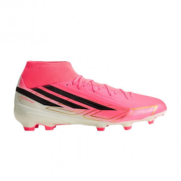 adidas F50 Hyperfast League Mid FG 'Solar Turbo' | Pink | Men's Size 8.5 - KJ6714