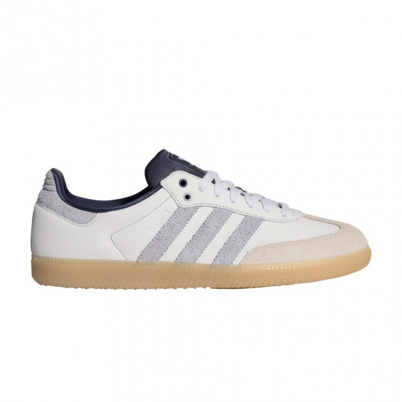 adidas Samba OG 'Crystal White Halo Silver Shadow Navy' | Men's Size 5.5 - KJ7305