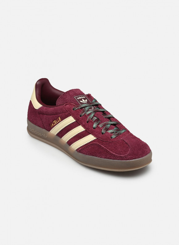 Sneakers adidas Gazelle Indoor Maroon/ Warm Vanilla/ Blanch Green - KJ8316
