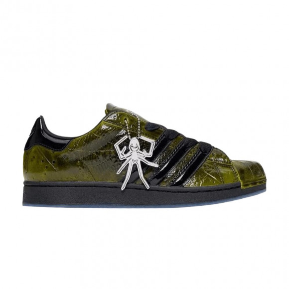 Sp5der x adidas Superstar 'Yellow Black' Sample | Men's Size 10 - KJ9463-S