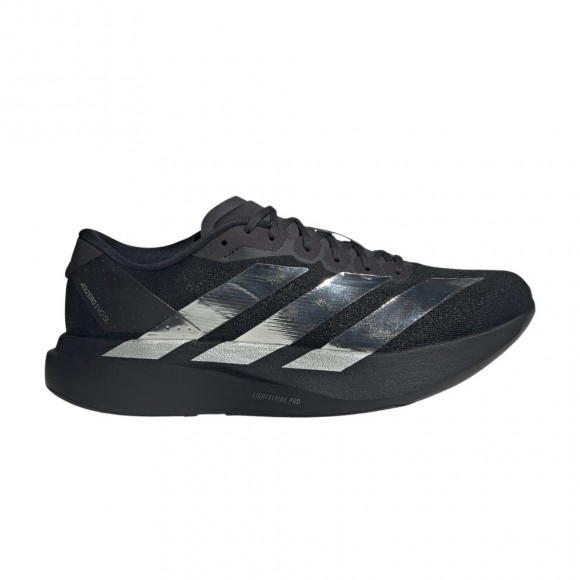 adidas Adizero Evo SL 'Core Black Silver Metallic Iron' | Men's Size 12 - KJ9663