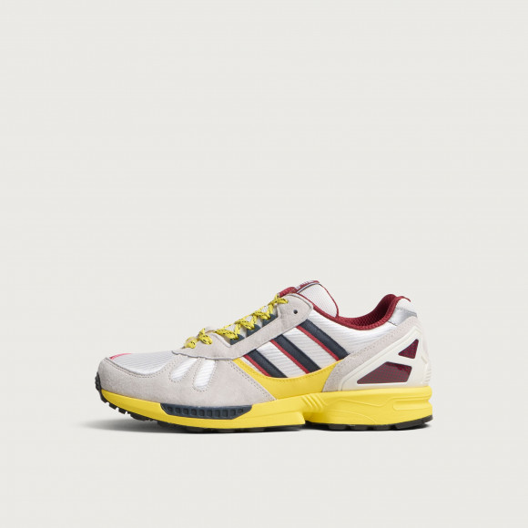 Adidas Men's Spezial Arsenal FC ZX 7300 Sneaker in Crystal White/Crystal White/Aurora Ink - KK0761