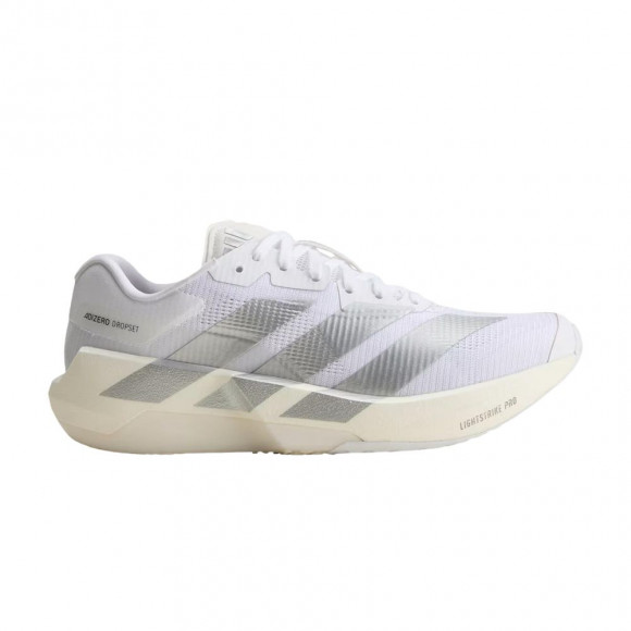 adidas Wmns Adizero Dropset Pro 'Cloud White Silver Metallic' | Women's Size 11 - KK1555