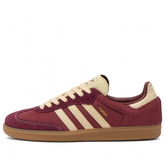 Adidas Men's Samba Og Sneaker in Shadow Red/Warm Vanilla/Gum - KK2267