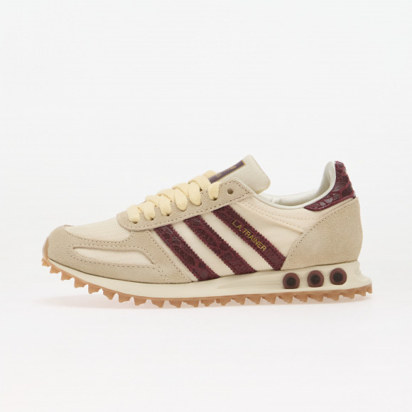 Sneakers adidas LA Trainer OG Warm Vanilla/ Shadow Red/ Gold Metallic - KK2445