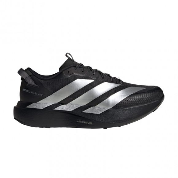 adidas Adizero Evo SL ATR 'Core Black Silver Metallic' | Men's Size 7 - KK2683