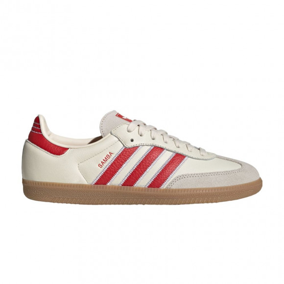 adidas Samba OG 'Off White Better Scarlet Gum' | Men's Size 8 - KK3271