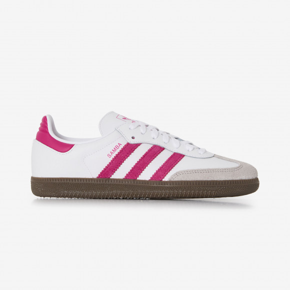 adidas Samba J 'White Magenta' | Kid's Size 7 - KK3556