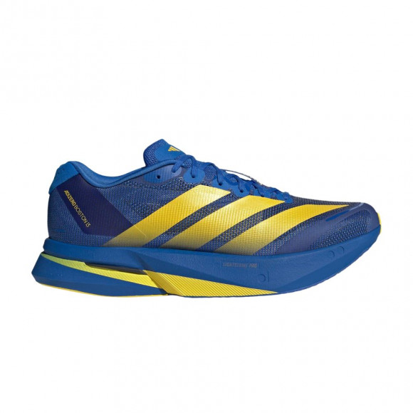 adidas Adizero Boston 13 'Blue Yellow Core Black' | Men's Size 10.5 - KK4238