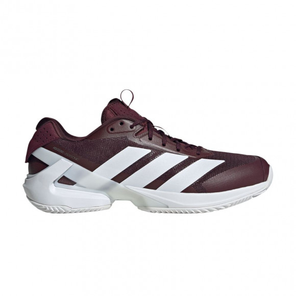 adidas Adizero Ubersonic 5 Clay Tennis 'Maroon Silver Metallic' | Red | Men's Size 12.5 - KK4380