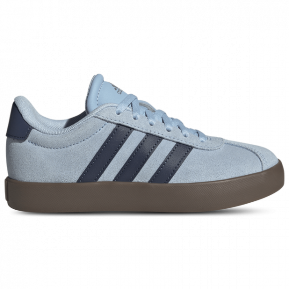 Adidas VL Court - Sneakers Bébé - Bleu - Pointure 32 - Cuir - KK4544