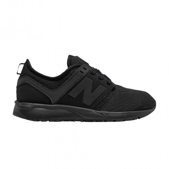 New Balance 247 Big Kid 'Triple Black' | Kid's Size 7 - KL247TBG