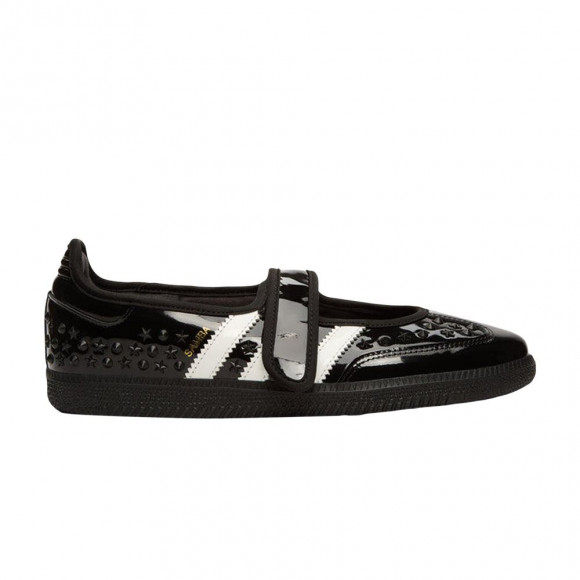adidas Wmns Samba Jane Studs Patent 'Studded Black White' | Women's Size 6 - KZ6232
