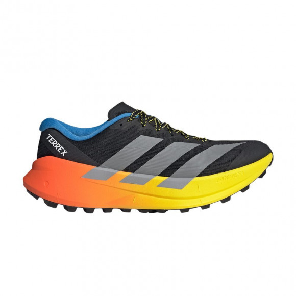 adidas Trail Terrex Agravic SL 'Black Grey Three Semi Impact Orange' | Men's Size 8 - KZ8662