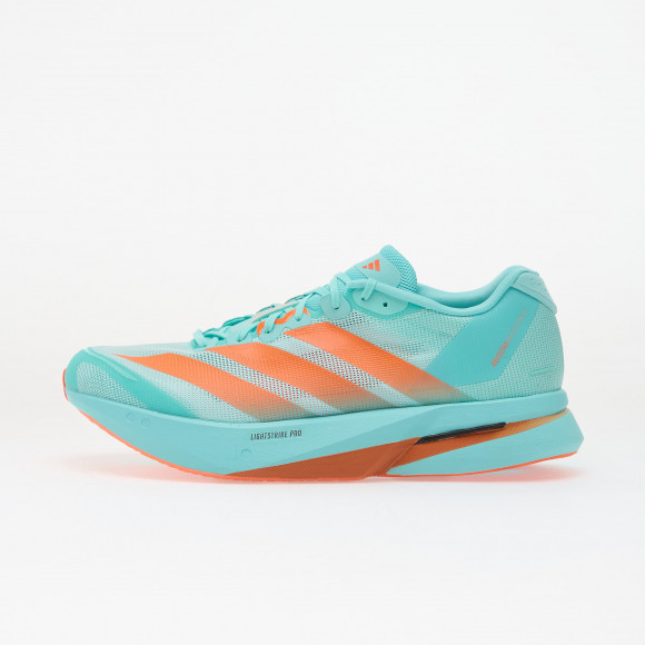 Sneakers adidas Adizero Boston 13 LIGHTSTRIKEPRO Flash Aqua/ Impact Orange/ Iron Met. - KZ9027