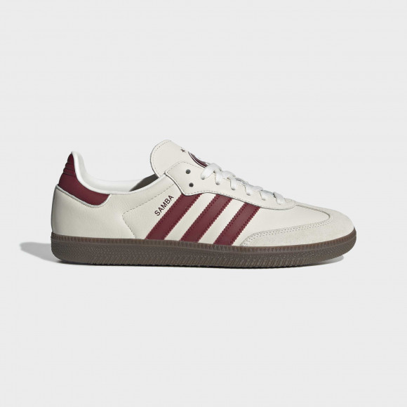 Sneakers adidas x AC Sparta Praha Samba Cloud White/ Noble Maroon/ Core Black - KZ9654