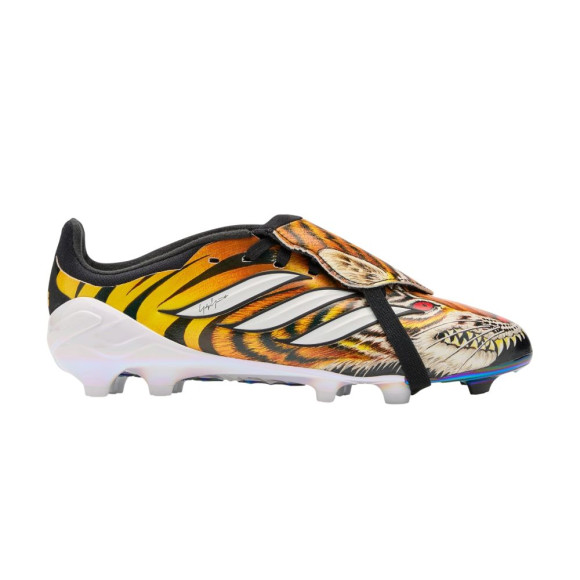 adidas Predator Elite Y-3 Fold-Over Tongue Firm Ground Little Kid 'Crew Yellow Cloud White' | Kid's Size 6 - KZ9816