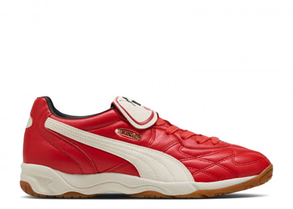 Puma King Indoor 'Red Fire/Frosted Ivory' | Men's - King-Indoor