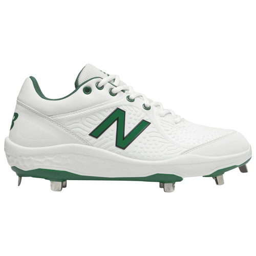 Metal Cleats Shoes - White / Green 