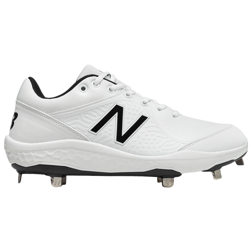 New Balance 3000v5 Metal Low - Men's Metal Cleats Shoes - White