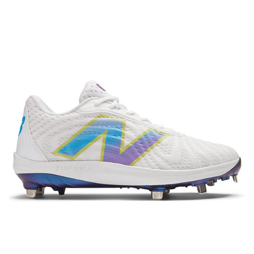 New Balance Men's FuelCell 4040v7 Unity of Sport - White/Purple/Green - L4040AT7