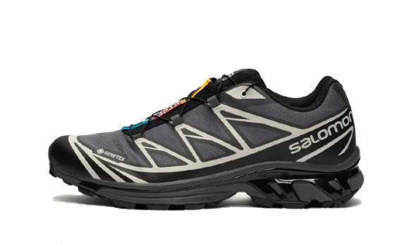 Salomon XT-6 Gore-Tex Sneakers in Black/Ebony - L41663500