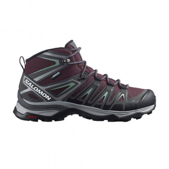 Salomon Wmns X Ultra Pioneer Mid CSWP 'Wine Tasting Granite Green' | Purple | Women's Size 8 - L41671300