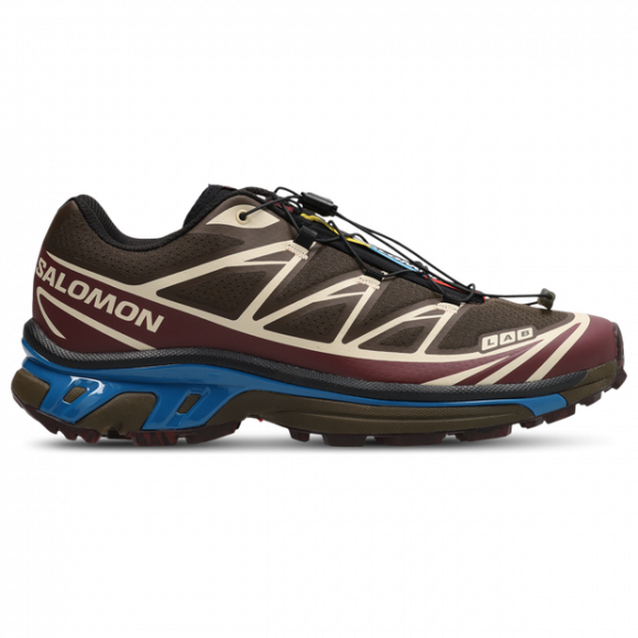 Salomon XT-6 Men's Sneakers - Brown - Size 6.5 - Mesh/Synthetic - L45516300