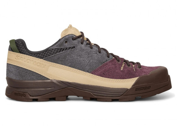 Salomon X-ALP Suede 'Plum Perfect Nine Iron' | Grey | Men's Size 12 - L47876200