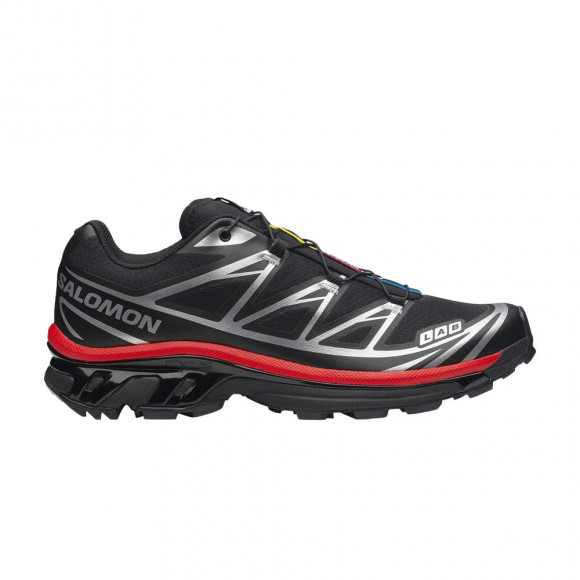 Salomon XT-6 'Black Fiery Red Silver' | Men's Size 6.5 - L47988200