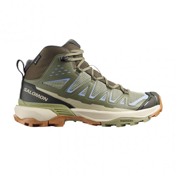 Salomon X Ultra 360 Edge Mid GORE-TEX 'Tea Deep Lichen Green' | Men's Size 9 - L49098800