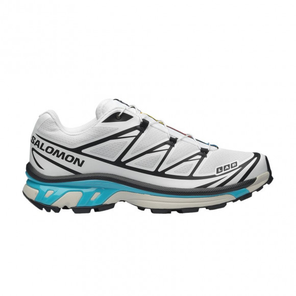 Salomon XT-6 'Black White Blue Curacao' | Men's Size 5 - L49143300