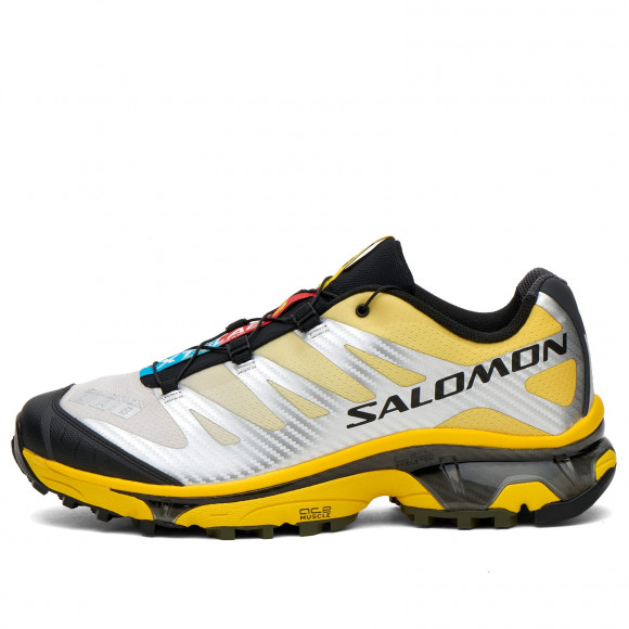 Salomon Men's XT-4 OG Sneaker Silver/Black/Lemon - L49216900