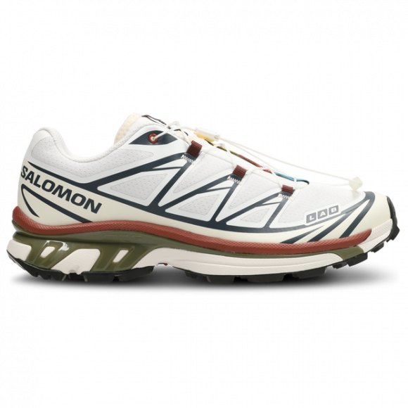 Salomon XT-6 Men's Sneakers - White - Size 6.5 - Mesh/Synthetic - L49275700