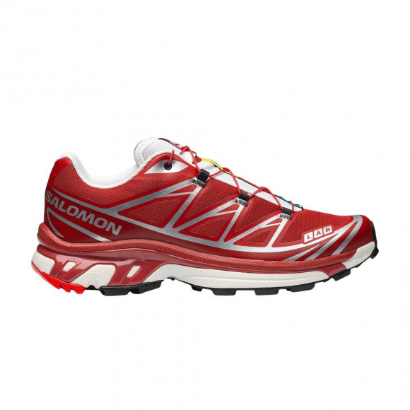 Salomon XT-6 'Lava Falls Silver' | Red | Men's Size 9 - L49301000