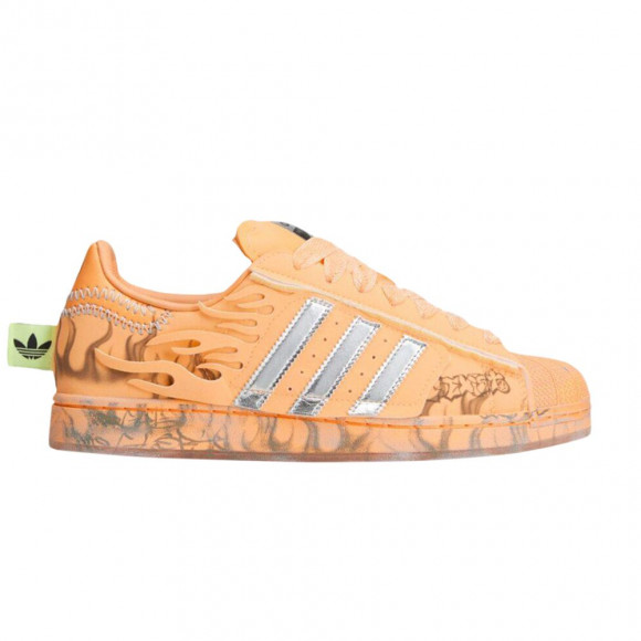 Hellstar x adidas Superstar 'Hazy Orange' | Men's Size 8.5 - LA1501