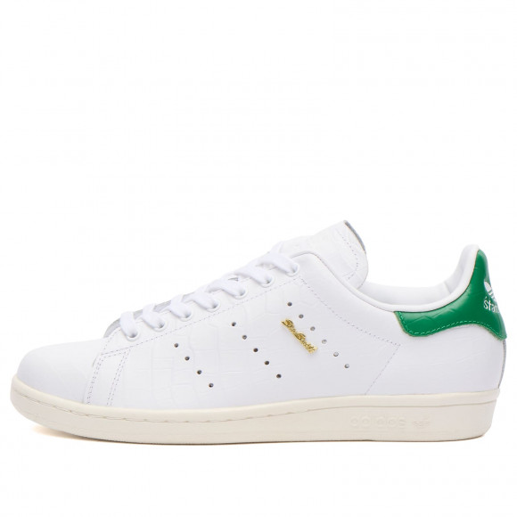 Adidas Women's Stan Smith 80S Sneaker in Ftwr White/Ftwr White/Green - LA1695