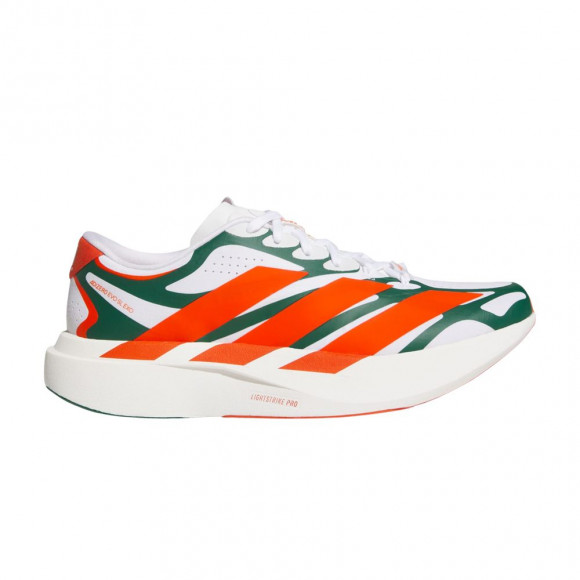 adidas Adizero Evo SL Exo 'Miami Hurricanes' | White | Men's Size 9 - LA1981