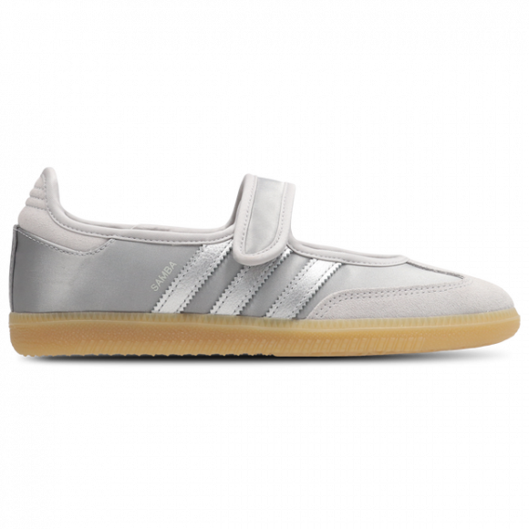 Adidas Samba|Samba Jane Women's Sneakers - Grey - Size 3.5 - Leather - LA3846