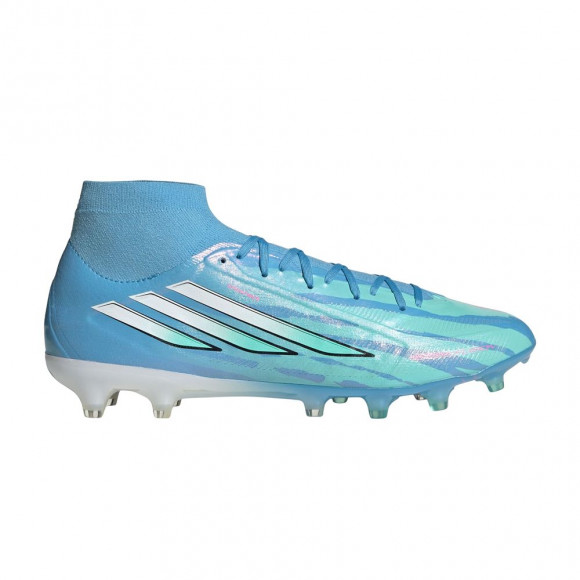 Trinity Rodman x adidas Wmns F50 Sparkfusion Pro Mid FG AG 'Semi Blue Burst Lucid Pink' | Women's Size 6 - LA4045