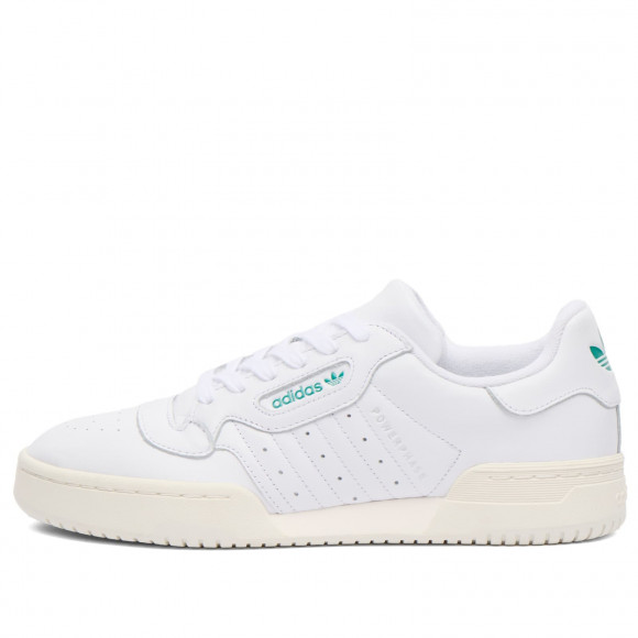 Adidas Men's Powerphase Sneaker White/Green/Off-White - LA4359