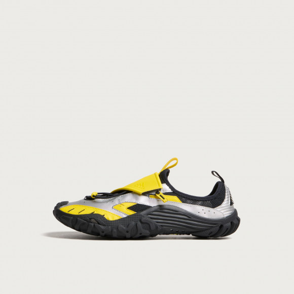 Adidas Men's x Pharrell Williams Watermoc in Yellow/Silver Met./Core Black - LB2842