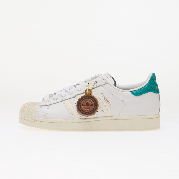 Shoes adidas Superstar II Ftwr White/ Equipment Green/ Off White 9 - LB5478